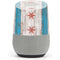 Chicago Flag Dark Wood Google Home Skin